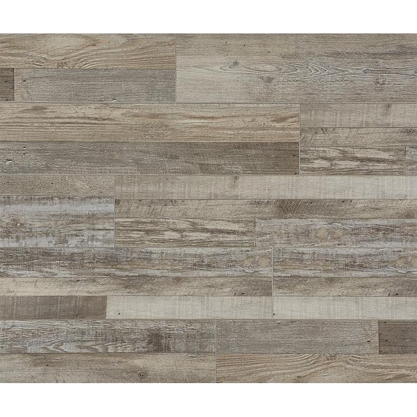 Healthier Choice Flooring Luxury Plank, 48 in L, 7 in W, Beveled Edge